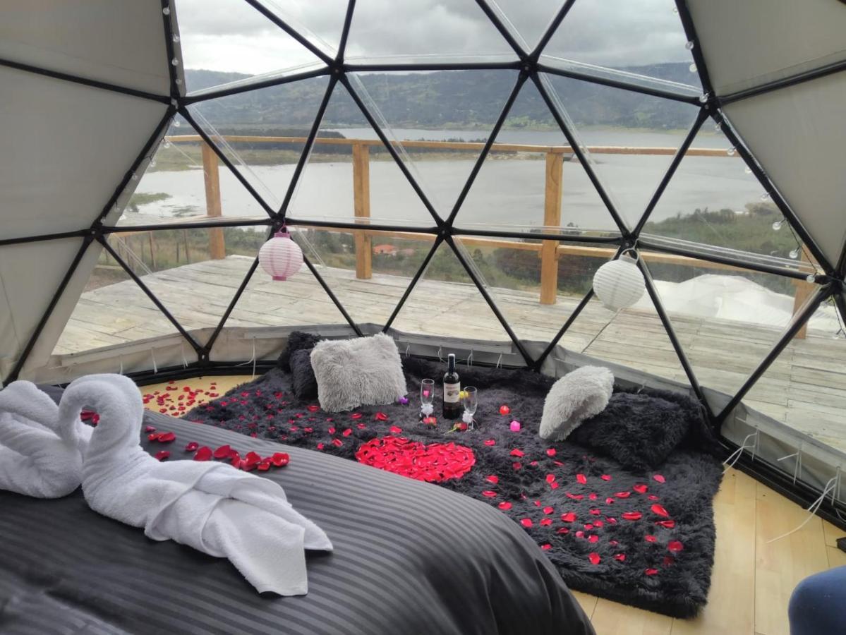 Glamping Wayra Vila Guatavita Exterior foto
